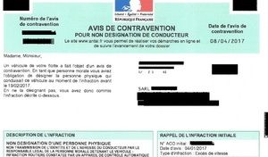 PV pour non désignation : les premiers classements sans suite sont tombés !