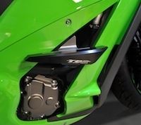 Top Block protège la Kawasaki ZX10-R millésime 2011.