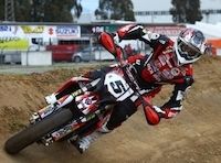 Supermotard - Championnat d'Italie 2011: Adrien Chareyre à 0,6 seconde du vainqueur...