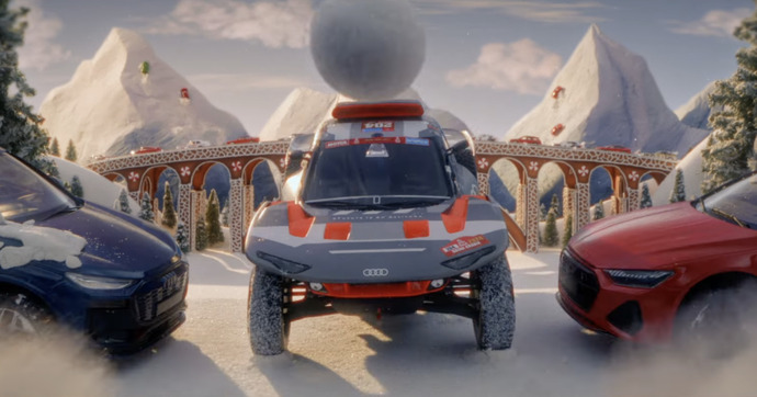 Une pub Audi en stop-motion pour les fêtes de fin d’année