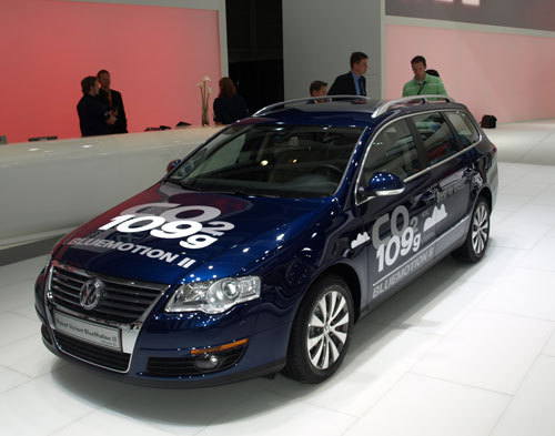 Volkswagen Passat BlueMotion 2 en direct du Mondial