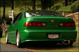 Acura Integra verte : Sacrilège ou bénédiction?