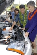 Hawaï jette des fleurs aux voitures électriques !