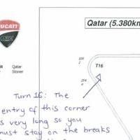 Moto GP - Qatar: L'antisèche de Casey Stoner