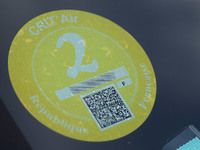 Une voiture volée retrouvée grâce à une vignette Crit'Air