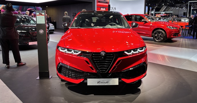 L’Alfa Romeo Tonale restylé est présent à Bruxelles