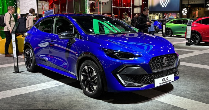 La nouvelle Clio fait son show à Bruxelles