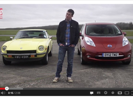 Drag Race : Nissan Leaf vs Datsun 240Z, quand même pas ?