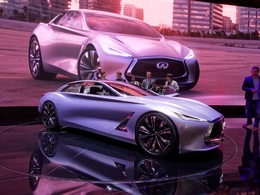 Infiniti Q80 Inspiration Concept : Prometteuse ! - En direct du Salon de Paris 2014