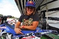 Une pilote au MX des nations