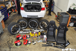 BMW M3 E92 EAS, guide de préparation pour le Sema Show (52 photos)