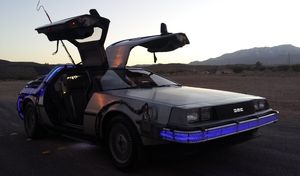 Waremme avait des airs de Retour vers le futur avec une DeLorean