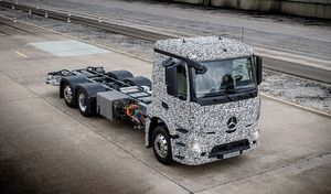 Mercedes dévoile un poids lourd électrique