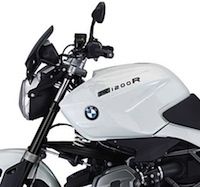 Nouveauté 2014: BMW R1200 R DarkWhite