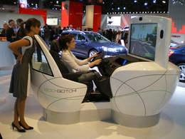 Eco-conduite : les simulateurs fleurissent sur le salon !