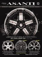 Asanti remet le couvert avec le set de jantes le plus cher du monde : 2 millions de dollars !!!