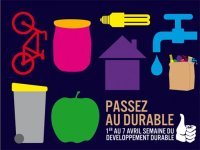 La Semaine du Développement durable 2009 aura lieu du 1er au 7 avril