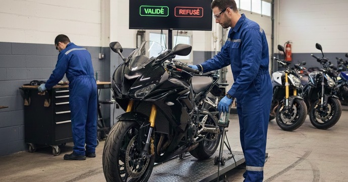 Contrôle technique des motos et scooters : une surprenante nouvelle mesure fait son apparition en 2026