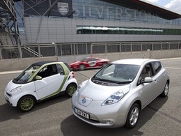 Conduisez une voiture électrique sur le circuit de Silverstone