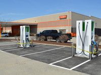 Etats-Unis : les bornes de recharge Volkswagen avec des batteries Tesla