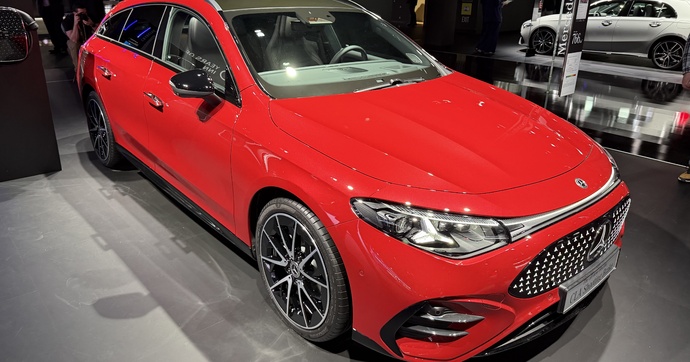 La Mercedes CLA Shooting Brake, nouvelle version de la « voiture de l’année » - En direct du salon de Bruxelles 2026