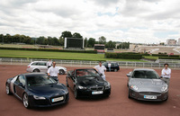 Audi R8 – Mercedes C 63 AMG break – BMW M3 Cabriolet – Porsche Cayenne Turbo – Jaguar XKR : plus de 2200 ch pour tous les goûts ou presque