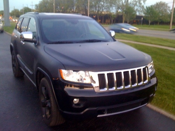 Spyshot : le prochain Jeep Grand Cherokee se promène à Detroit