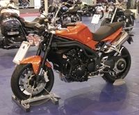 Salon de la moto 2007: Triumph Speed Triple en direct