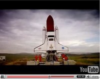 La vidéo du jour : Top Gear envoie une voiture fusée sur la... Terre !