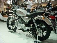 Le salon de la moto 2007, en direct : Yamaha YBR, custom-isé