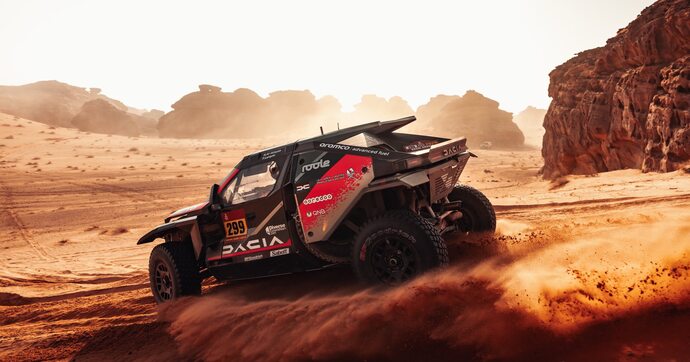 Les coups de théâtre s’enchaînent au Dakar 2026 et une Dacia se retrouve en tête, mais pas celle de Loeb
