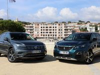 Comparatif vidéo - Peugeot 5008 (2017) vs Volkswagen Tiguan Allspace : le match des champions