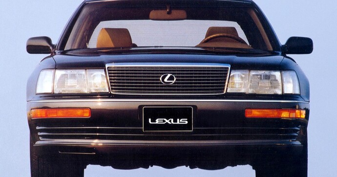 Cette inconnue japonaise qui a humilié le haut de gamme allemand : la Lexus LS400