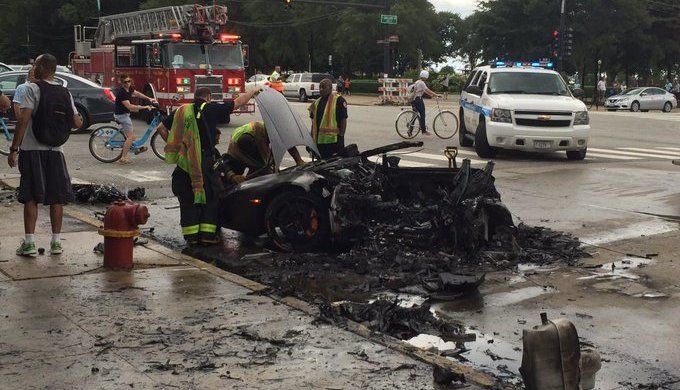 Crash : une Lamborghini Huracan coupée en deux suite à un gros choc