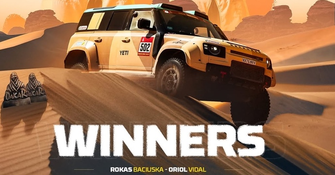 Sans faire les gros titres et loin de Dacia, Land Rover a aussi gagné le Dakar 2026 avec le Defender
