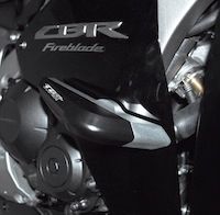 Top Block pour Honda CBR 1000 RR: protection et support de plaque.