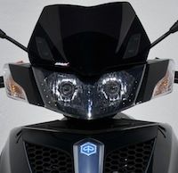 Saute-vent pour Piaggio Yourban signé Ermax.