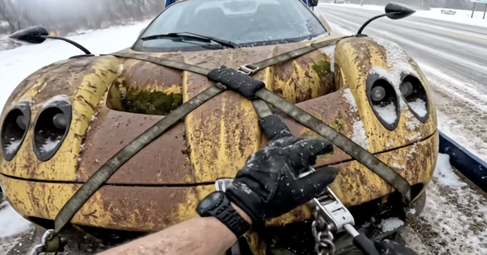 Cette vidéo IA de restauration de Pagani est si ratée qu’elle en devient amusante à regarder