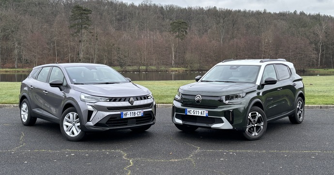 Le Renault Symbioz, la coqueluche des SUV urbains rencontre un rival de poids : le Citroën C3 Aircross 