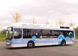 Salon de Séoul 2009 : un bus électrique à l'hydrogène signé Hyundai