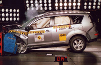 Euro N-Cap: 4 étoiles pour le Honda CR-V et le Mitsubishi Outlander