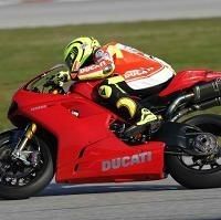 Moto GP - Ducati: Valentino Rossi retrouve la 1198 pour découvrir Silverstone
