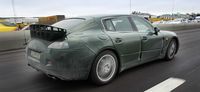 La future Porsche Panamera en ville !