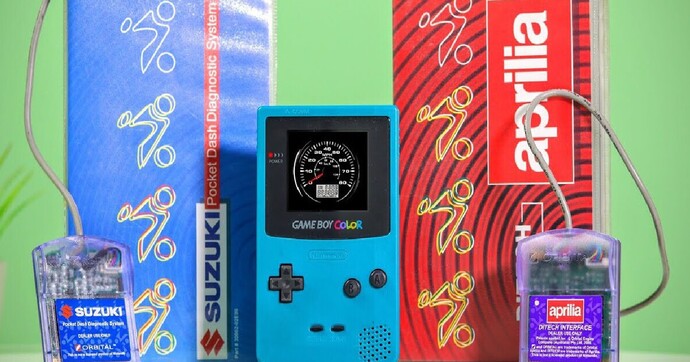 Quand la Game Boy réparait des motos : le hack improbable qui vaut aujourd’hui une fortune