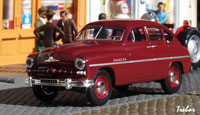 Pare-chocs Avant Pour Ford Vedette - Pièce Détachée En Métal Blanc à L'échelle 1:43
