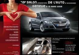 salon-auto.TV : le journal télévisé sur Internet du Salon de Genève 2009