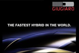Ital Design Giugiaro dévoilera l'hybride la plus rapide du monde