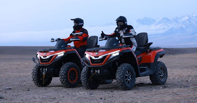 Après les motos, QJ Motor arrive en France avec ses quads !