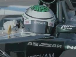 Vidéo: Embarquez au volant de la CT01 avec Kovalainen.