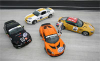 Les nouvelles GT4 en piste